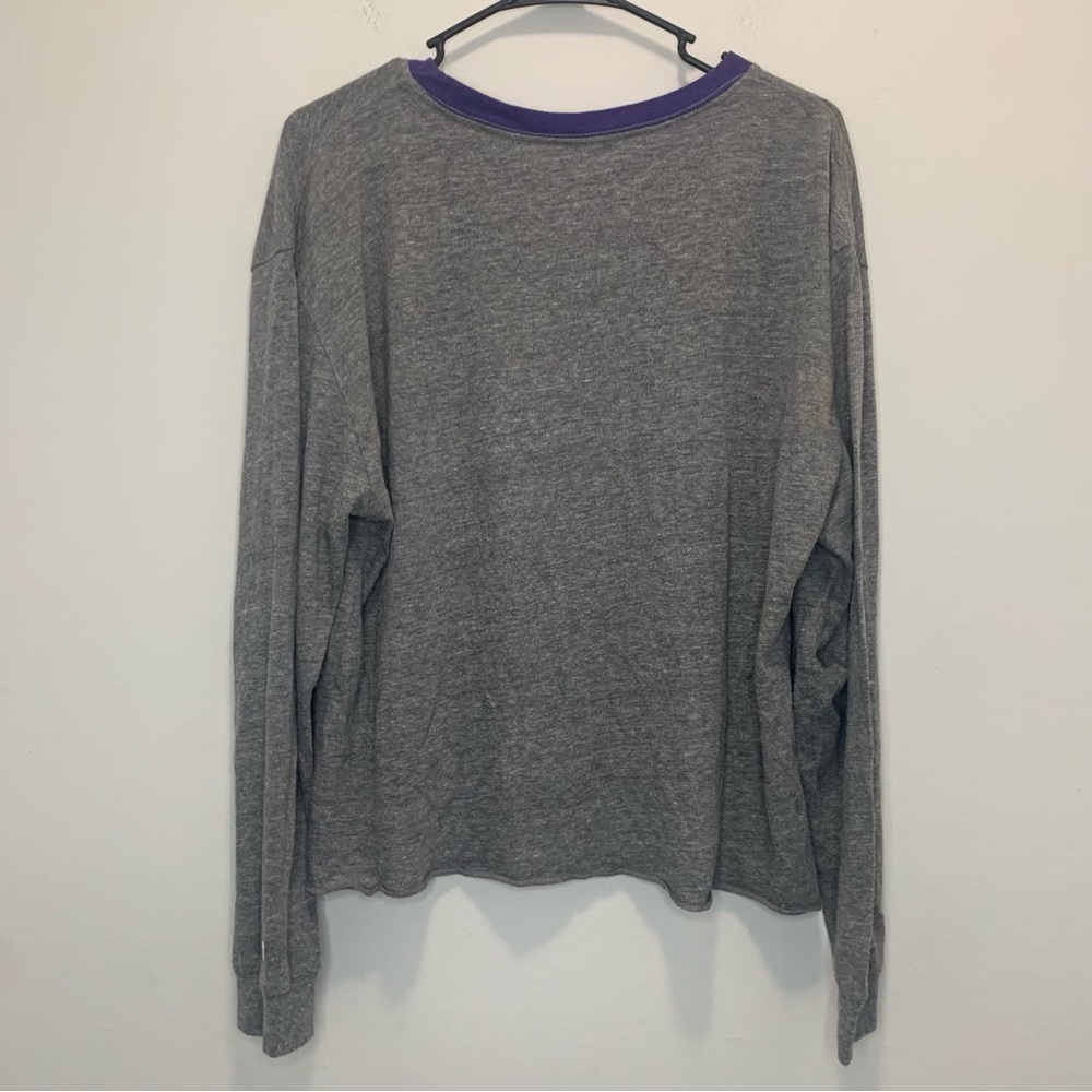Clemson Tigers Long Sleeve Cropped TShirt Size XL - Picture 7 of 7
